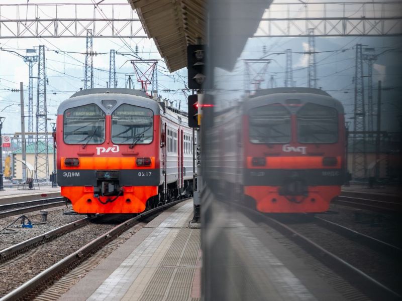 Изменение в маршруте электропоезда Красноярск – Заозерная, Заозерная – Красноярск.